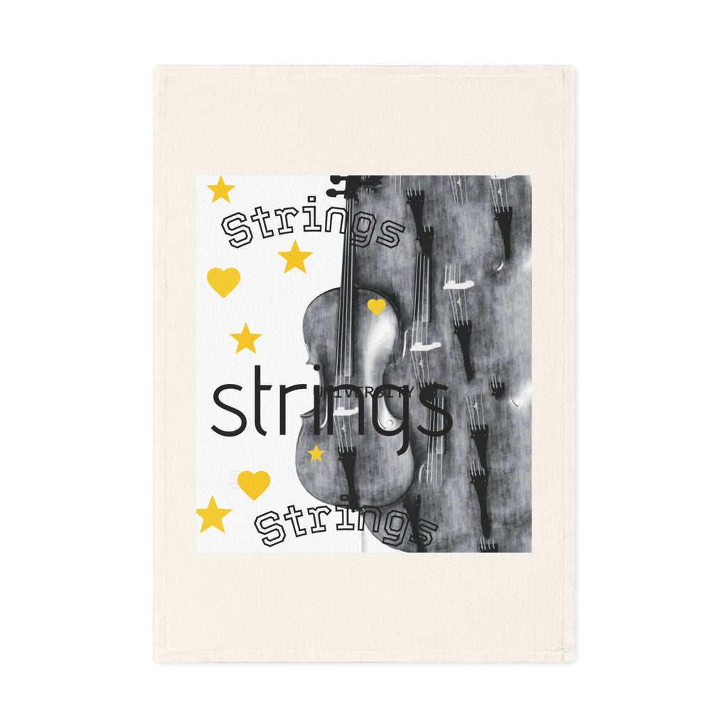 Strings Cotton hand towel