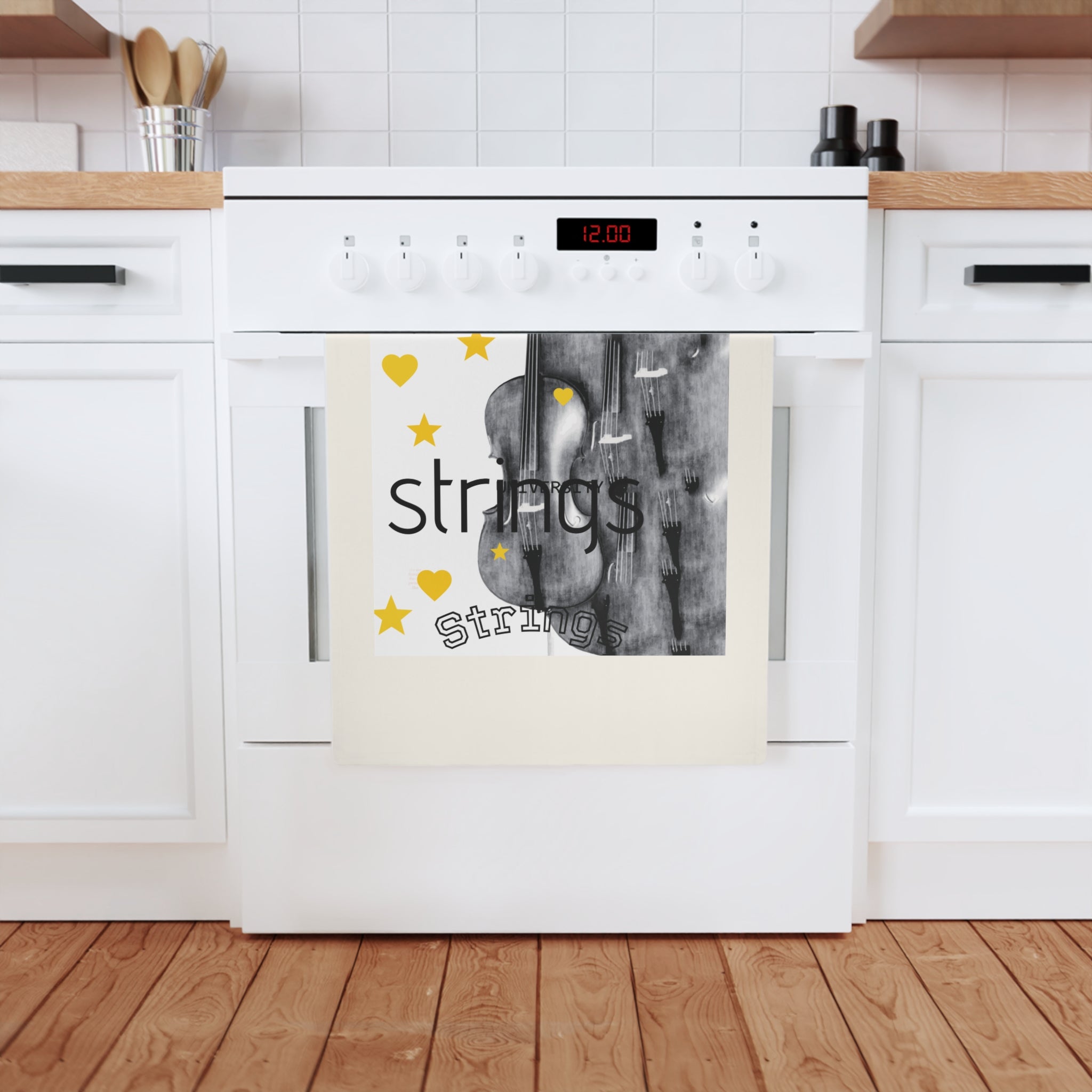 Strings Cotton hand towel