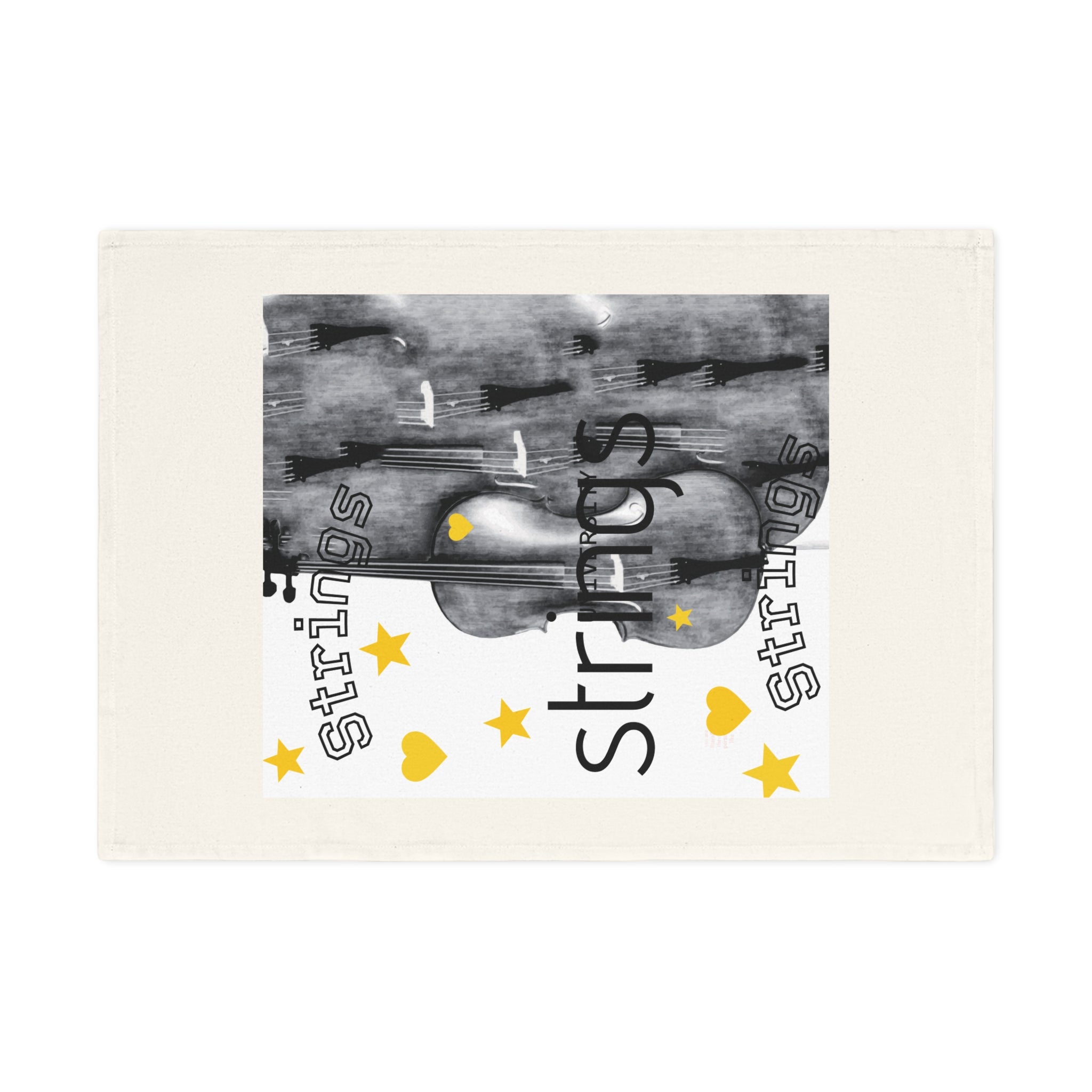 Strings Cotton hand towel