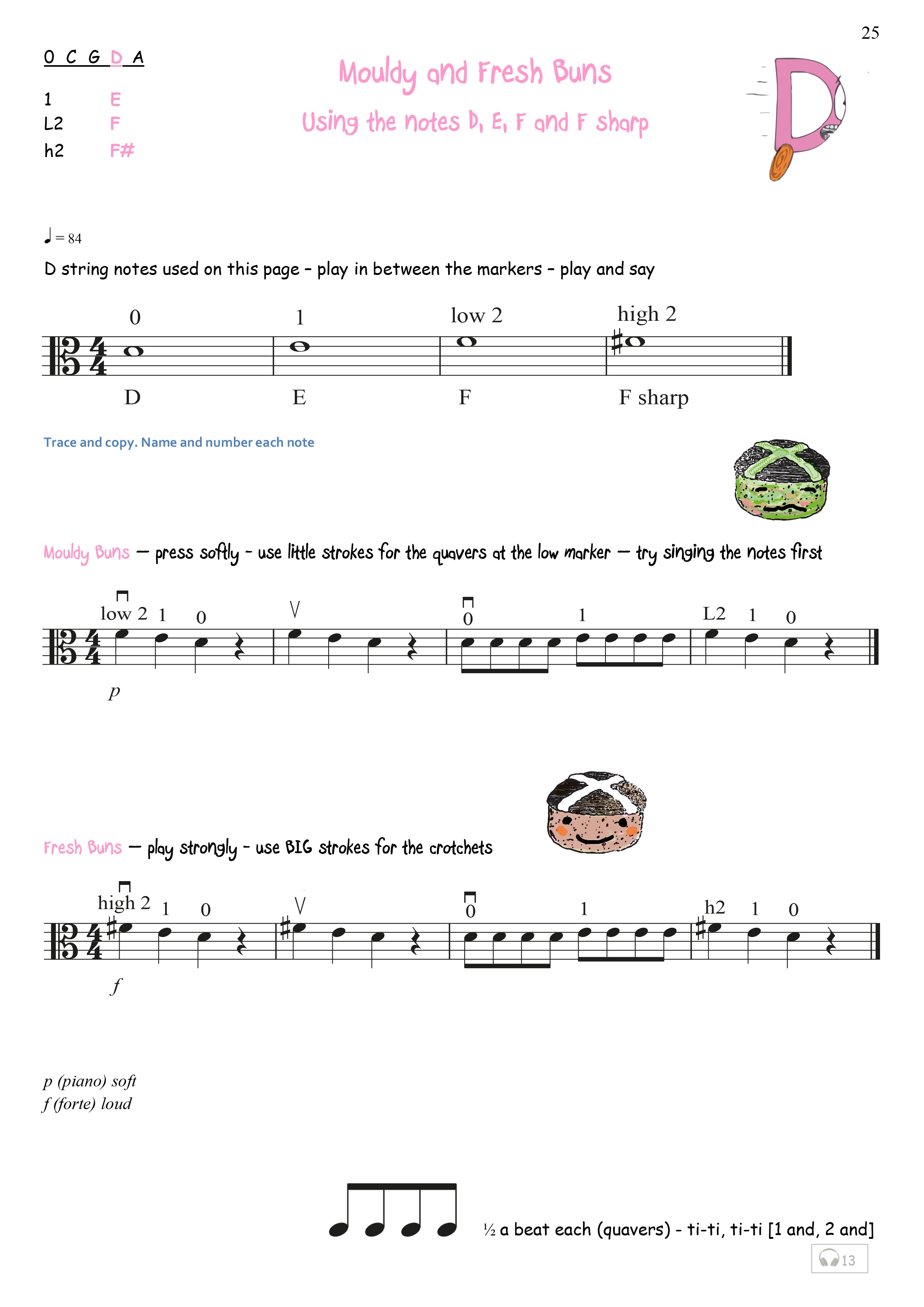 String Learning Method - Viola Workshop Book 1