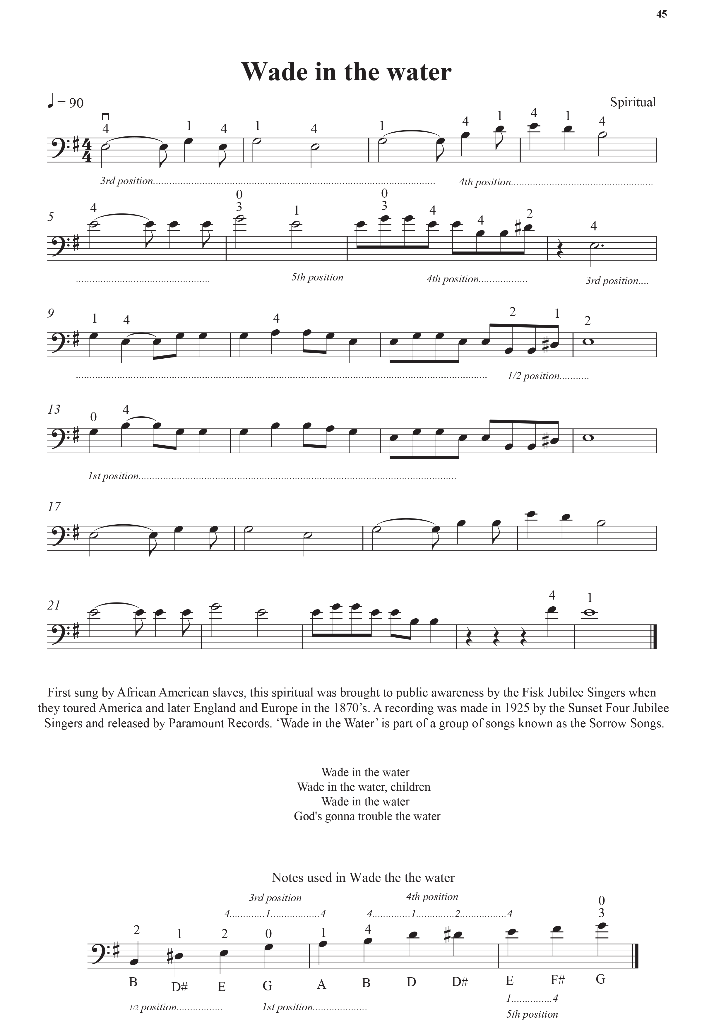 Double Bass Popular Workshop
