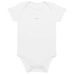 Musical Organic cotton baby bodysuit - I am a violinist